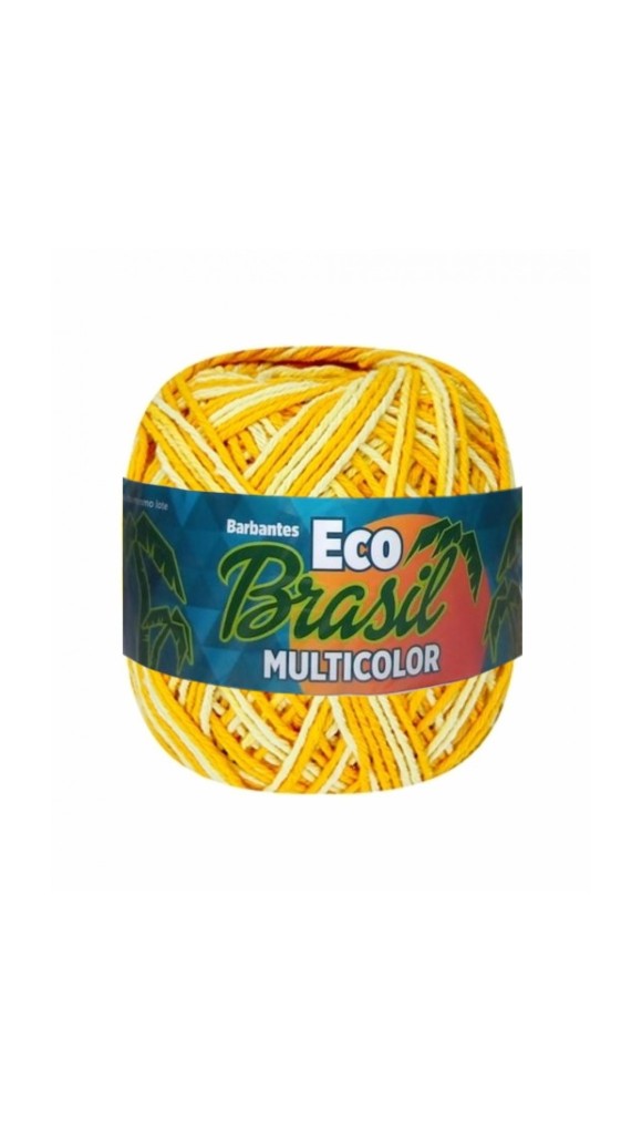 BARBANTE ECO MULTICOLOR 200G - CORES