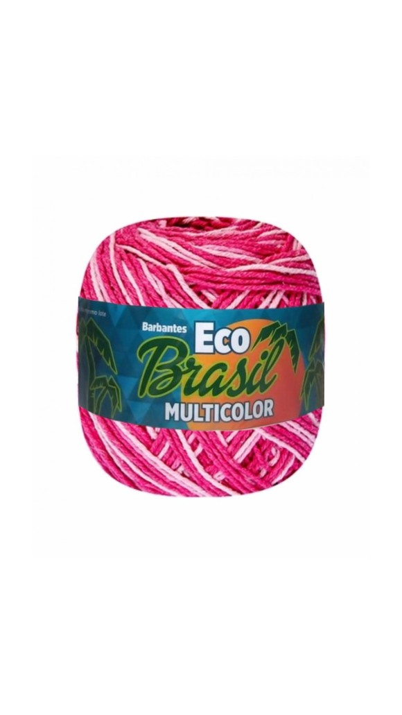 BARBANTE ECO MULTICOLOR 200G - CORES