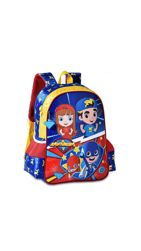 MOCHILA 2 ALÇAS INF.MASC.OS AVENTUREIROS LUCAS NETO LN3235J