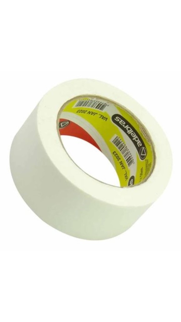 FITA CREPE 48MMX50M BRANCA 710 ADELBRAS
