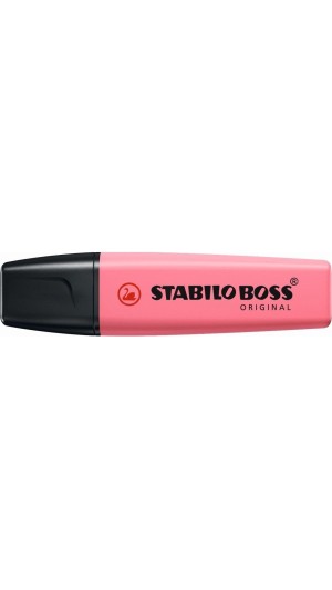 MARCA TEXTO STABILO BOSS 70 - CORES PASTEL