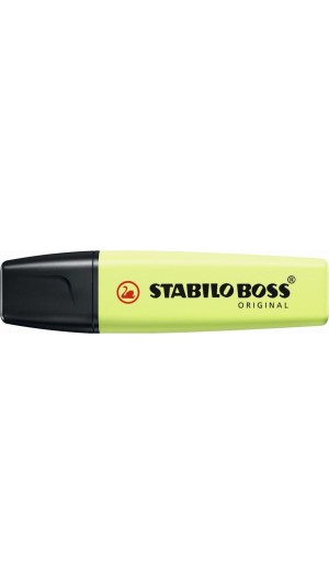MARCA TEXTO STABILO BOSS 70 - CORES PASTEL