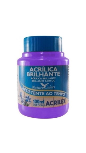 TINTA ACRÍLICA BRILHANTE 100ML ACRILEX
