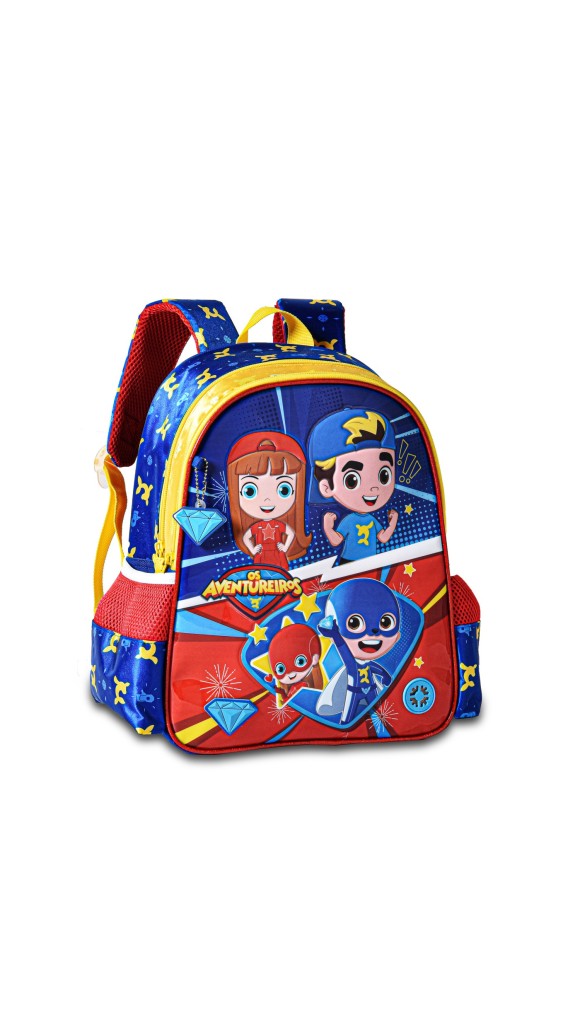 MOCHILA 2 ALÇAS INF.MASC.OS AVENTUREIROS LN3236B