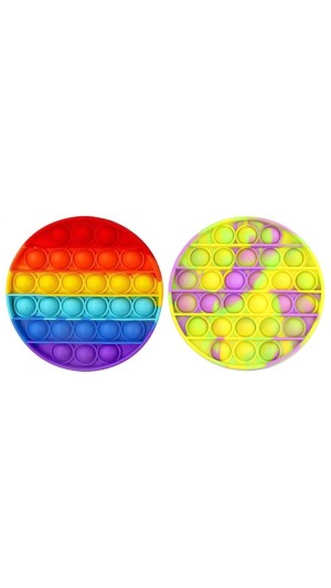 POP IT FIDGET EMPURRE BOLHA COLORIDO 12 CM