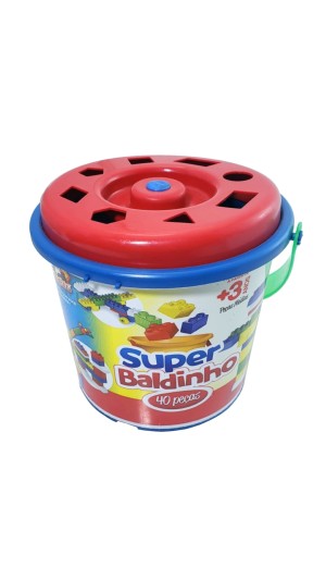BLOCOS DE MONTAR BALDINHO 40 PÇS