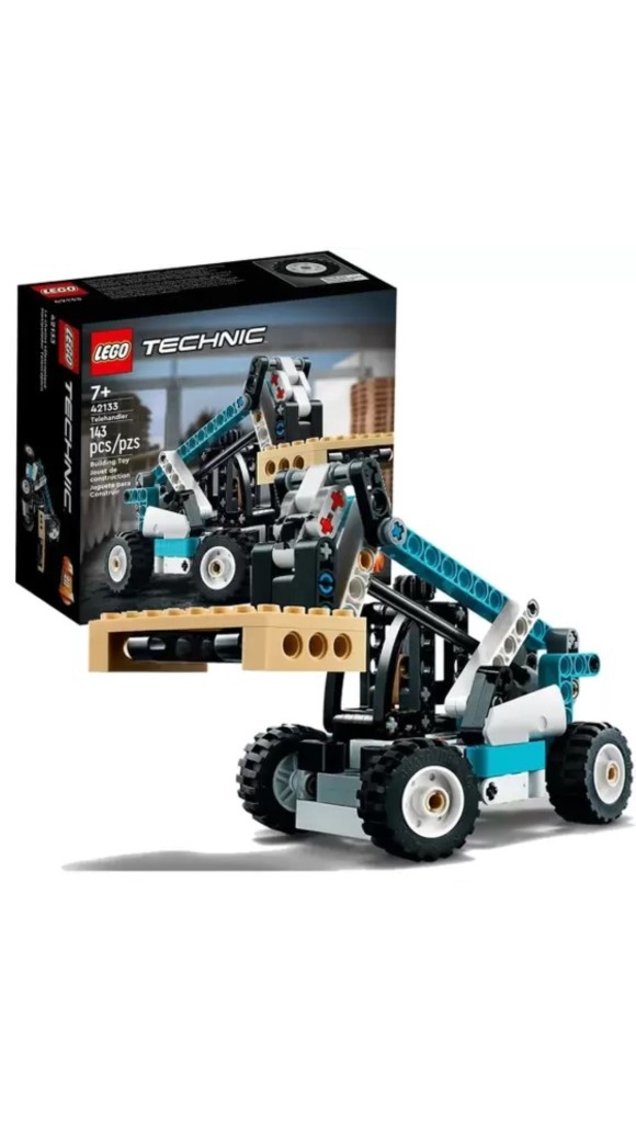 LEGO TECHNIC 42133 TELEHANDLER 143 PCS