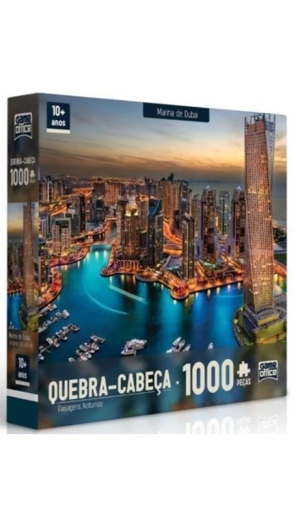 QUEBRA-CABEÇA PAISAGENS NOTURNAS 1000PÇS