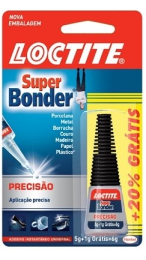 COLA SUPER BONDER 5G PRECISÃO