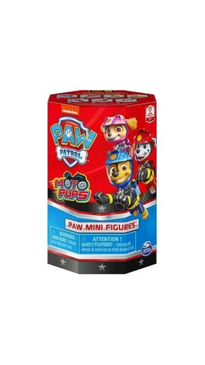 MINI PATRULHA CANINA FIGURAS COLECIONÁVEIS MOTO PUPS