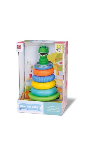 PIRÂMIDE DE ARGOLAS DIVER FOR BABY DIVERTOYS
