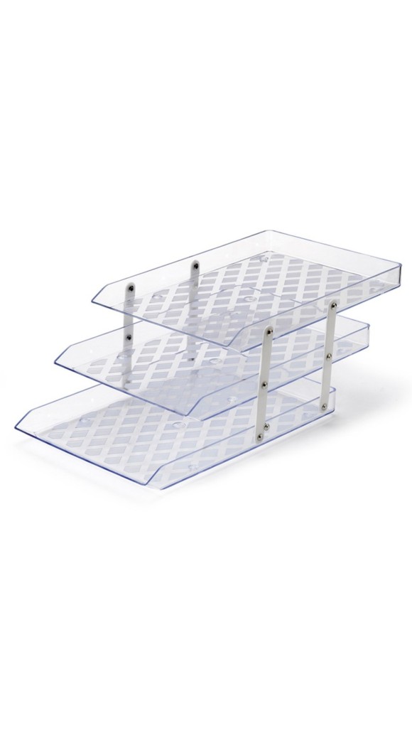 CAIXA DE CORRESPONDÊNCIA TRIPLA MOVEL CRISTAL SELADA