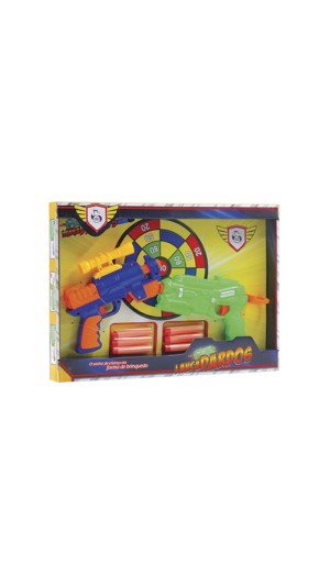 BRINQ.BLASTER GUNS C/2 ARMAS PICA-PAU