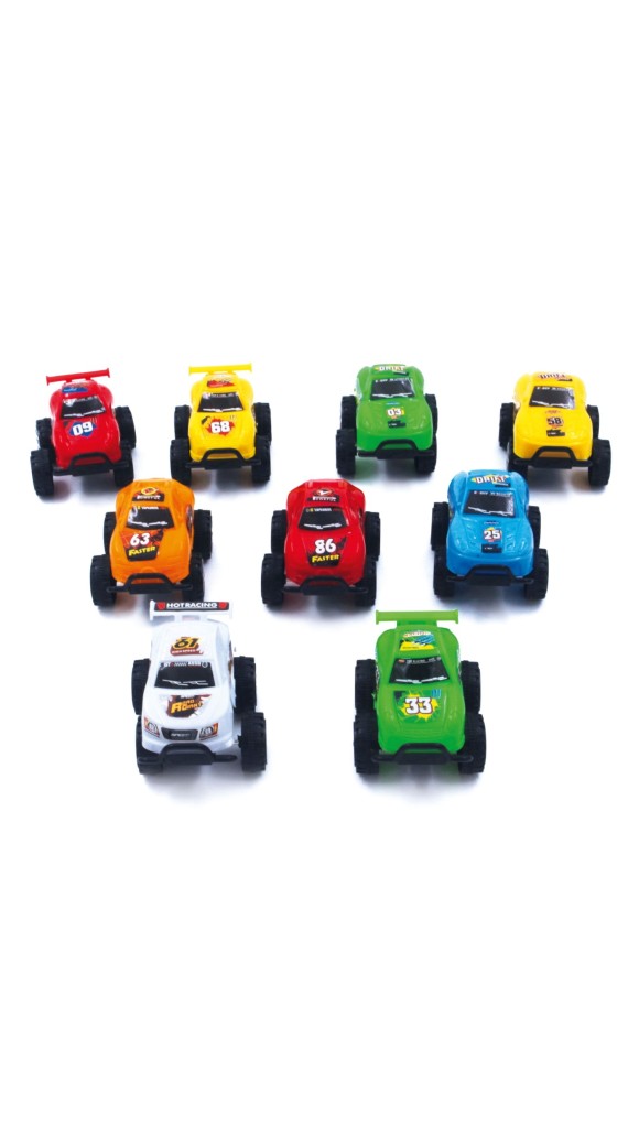 BRINQUEDO MINI CARROS C/10 CARROS - PICA PAU