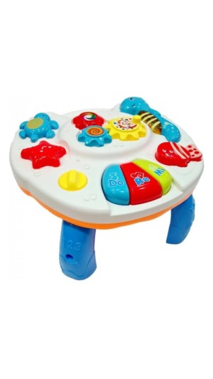 MESINHA EDUCATIVA TECLADO MUSICAL PICA-PAU