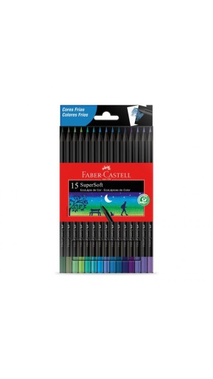 ECOLÁPIS SUPERSOFT 15 CORES FRIOS