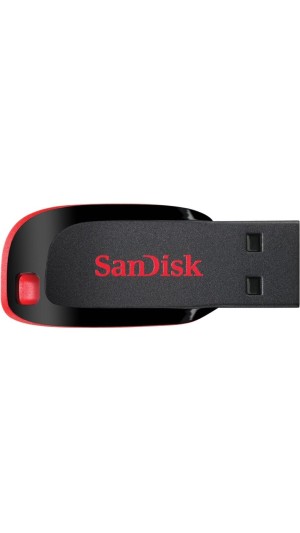 PEN DRIVE 32GB SANDISK CRUZER BLADE PRETO