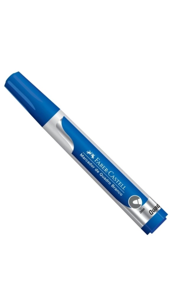 MARCADOR QUADRO BRANCO RECARR.SMART CLICK FABER-CASTELL