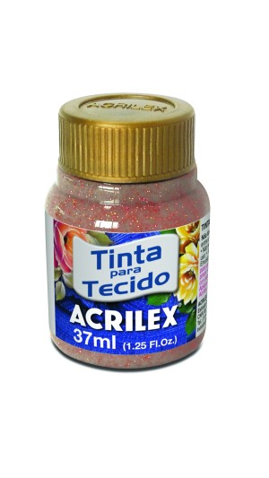 TINTA DE TECIDO COM GLITTER 37ML