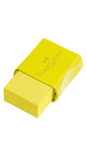 BORRACHA COM CAPA NEON FABER-CASTELL