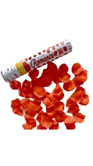 LANÇA CONFETE ROMANCE PÉTALAS DE ROSAS MAKE+
