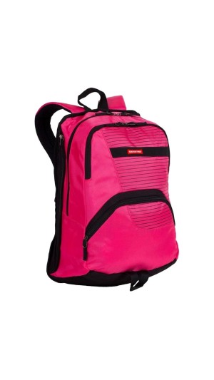 MOCHILA 2 ALÇAS JUV.FEM.SESTINI AUTHENTIC PLUS 16T PINK G