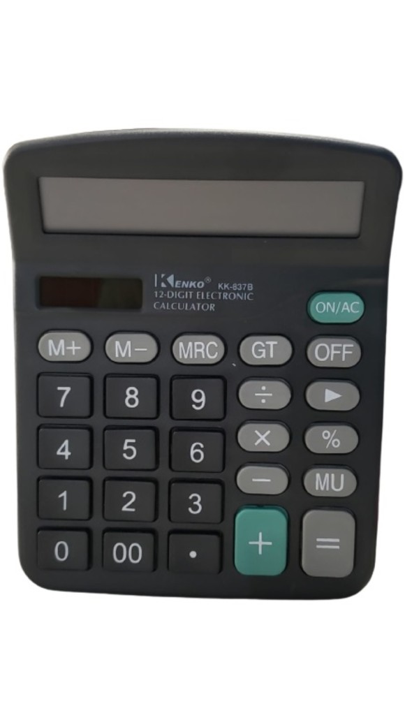 CALCULADORA DE MESA KK-837B-12S 12DIG.