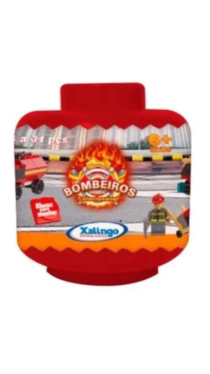 BLOCOS DE MONTAR BOMBEIROS
