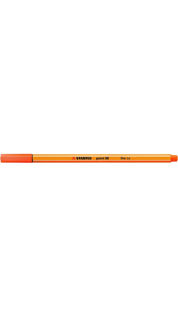 CANETA STABILO POINT 88 0.4MM - CORES