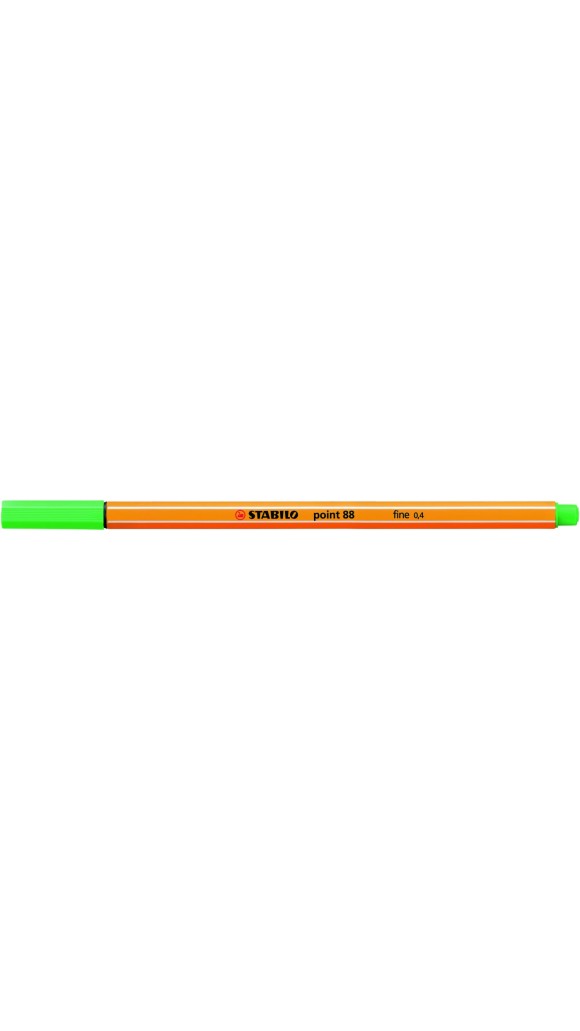 CANETA STABILO POINT 88 0.4MM - CORES