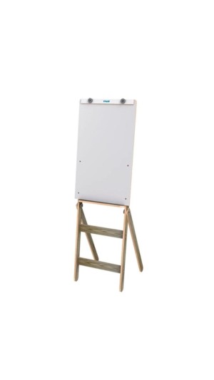 CAVALETE FLIP CHART MDF QUADRO BRANCO 170CM