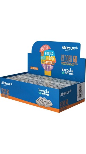 BORRACHA BRANCA RECORD 60 CAIXA C/60 UNID.