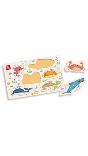 BRINQUEDO PEDAGÓGICO ACHE E ENCAIXE  MAR