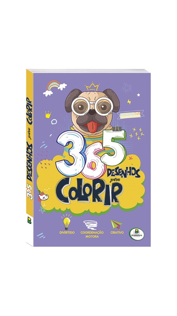 LIVRO 365 DESENHOS PARA COLORIR TODO LIVRO