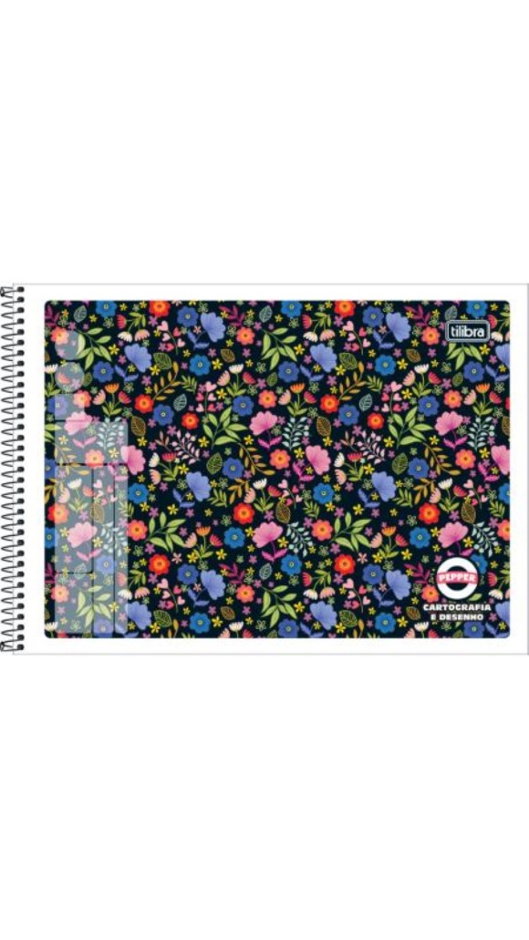 CADERNO CARTOGRAFIA FLEXIVEL PEPPER 40F TILIBRA PCT/08 UNID
