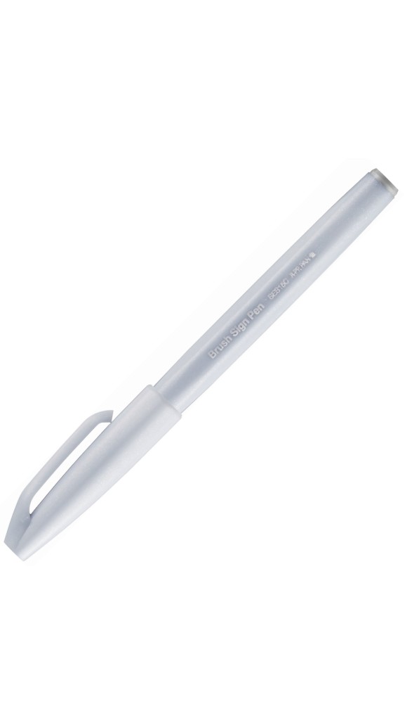 CANETA PINCEL BRUSH PEN SIGN PENTEL