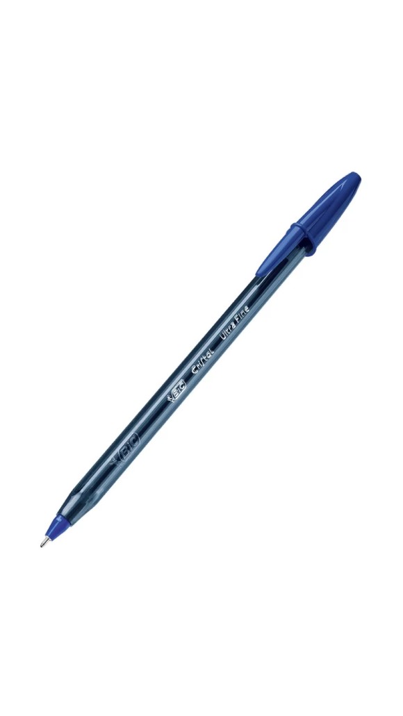 CANETA ESF.CRISTAL NEEDLE ULTRA FINA 0.7 BIC
