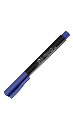 MARCADOR RETRO PROJETOR 1.0 MÉDIA FABER-CASTELL