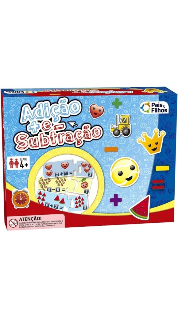 JOGO ADIÇÃO E SUBTRAÇÃO PAIS&FILHOS