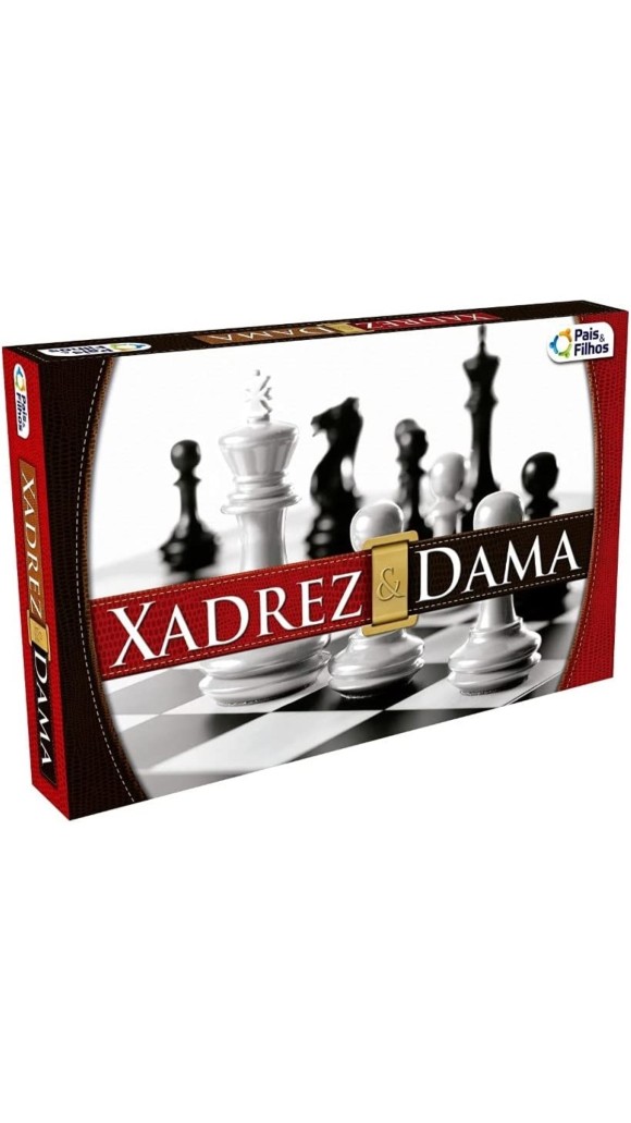 JOGO XADREZ & DAMA PAIS&FILHOS