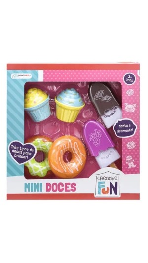 BRINQUEDO CREATIVE FUN MINI DOCES MULTIKIDS