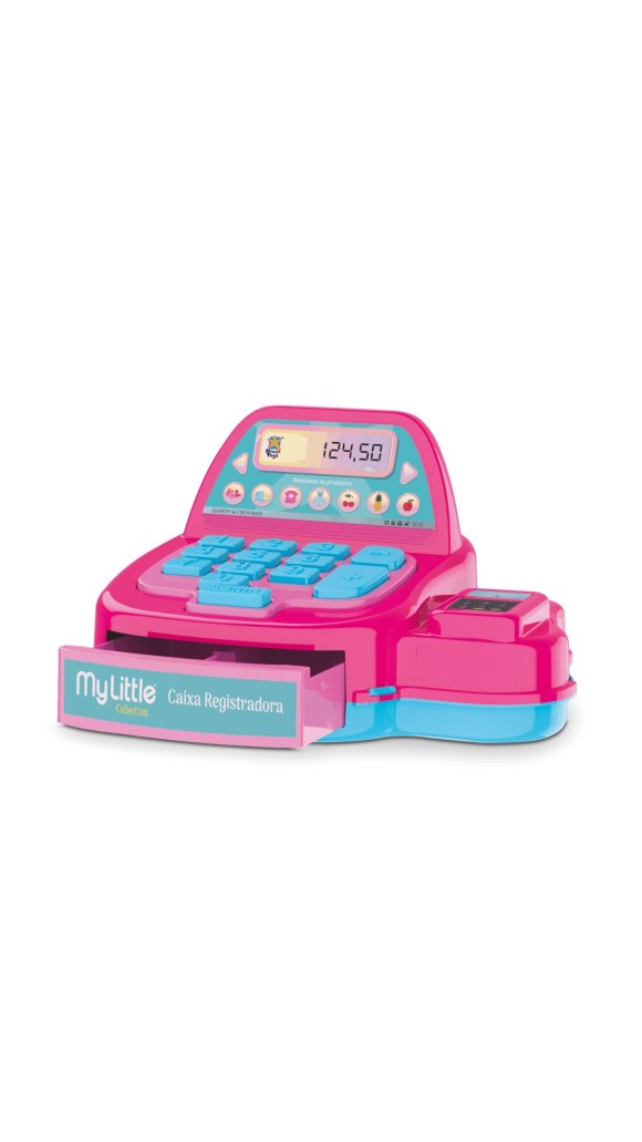 BONECA MY LITTLE COLLECTION - CAIXA REGISTRADORA DIVERTOYS