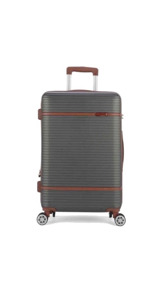 MALA DE VIAGEM C/RODINHA 360 ABS PEQUENA MF10222NPK-P POLO KING