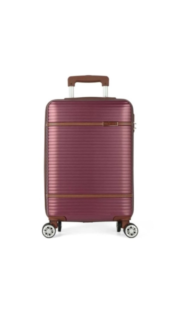 MALA DE VIAGEM C/RODINHA 360 ABS PEQUENA MF10222NPK-P POLO KING