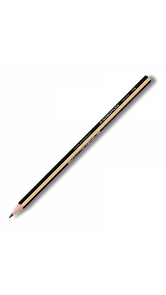LÁPIS PRETO TRIANGULAR HB CORES PASTEL STAEDTLER
