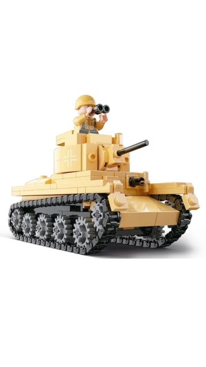 BLOCOS DE MONTAR ALIANÇA JUSTIÇA E PAZ SUPER TANQUE 318 PCS XALINGO