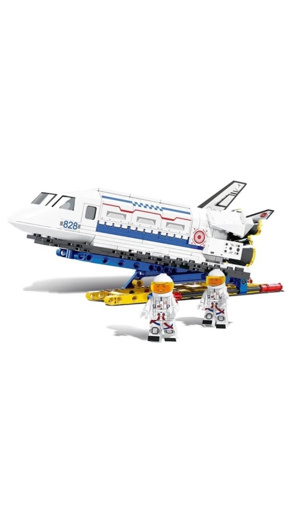 BLOCOS DE MONTAR QUADRANTE X ÔNIBUS ESPACIAL 342 PCS XALINGO