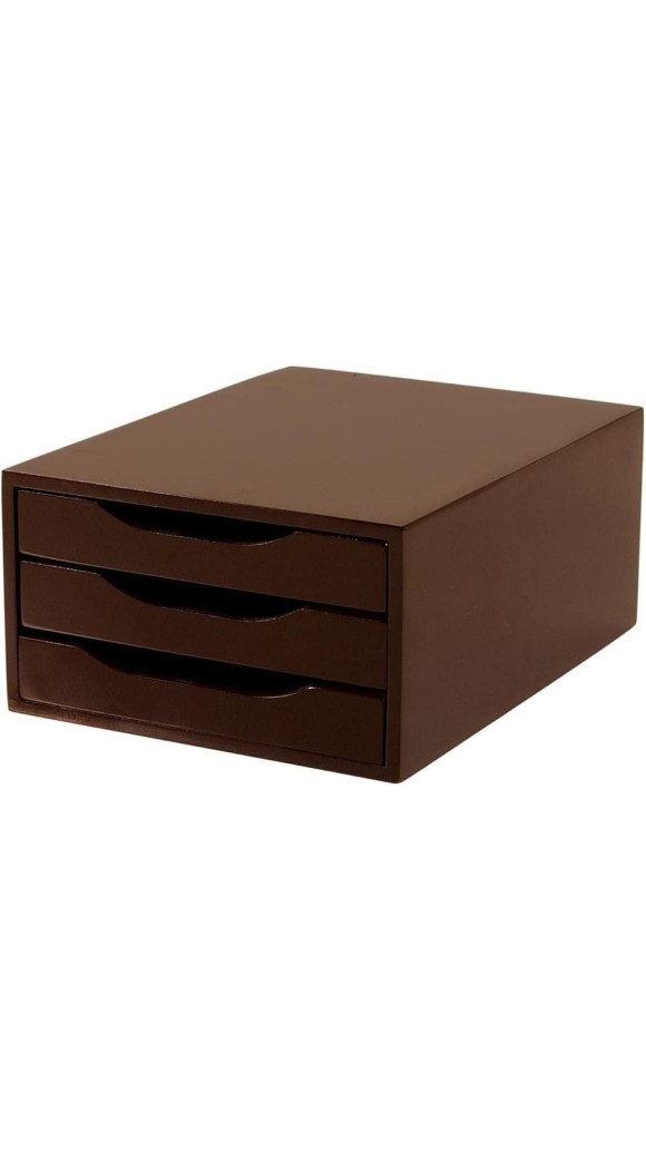 ARQUIVO 03 GAVETAS MDF TABACO