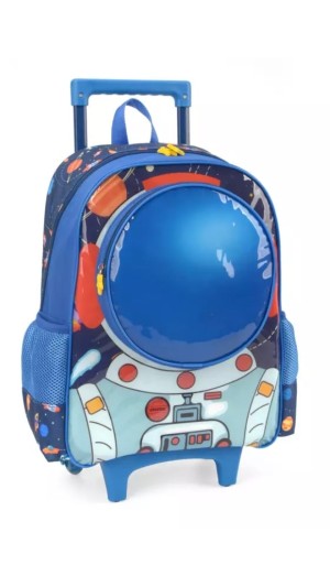 MOCHILA C/CARRINHO MASC.UNIVERSO IC37802UP LUXCEL