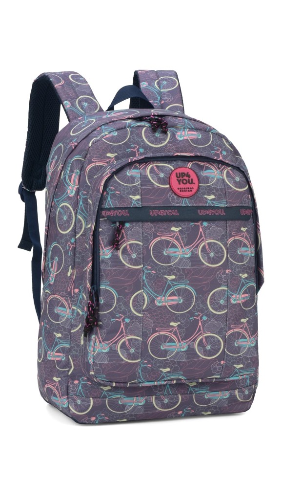 MOCHILA 2 ALÇAS JUVENIL FEM.UP4YOU MS46346UP 2023 LUXCEL